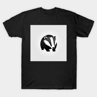 Minimalistic Badger T-Shirt